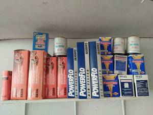 Assorted Air and Oil filters