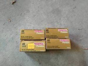 Ammunition Federal 40 S&W 80 rounds