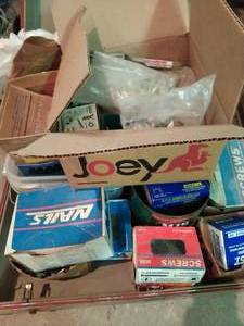 Collection of Assorted Hardware Fasteners