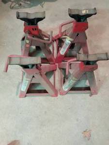 Collection of 4 Garage Stands