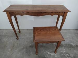 Hallway Console Table & End Table