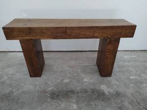 Wood Bench