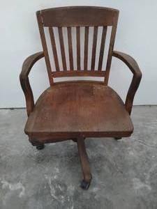 Wood Office Library Chair