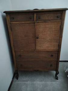 Vintage Tallboy Dresser
