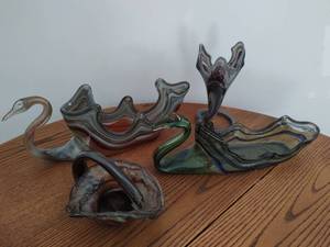 Collection of Handblown Glass Dcor