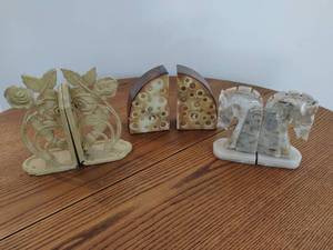 Three Sets of Bookends
