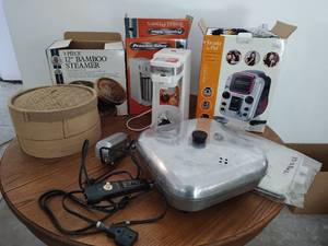 Collection of Electronics and Houseware Items