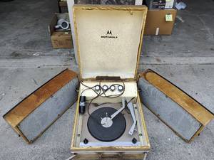 Vintage Motorola Hi-Fi Record Player