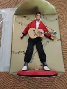 Collectible Elvis Doll on Stand