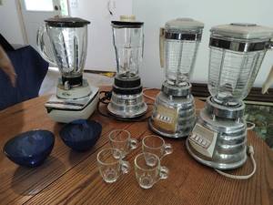 Vintage Blenders & Dishes