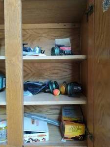Assortment of  Rod and Reel Parts