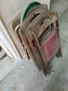 Collection of Vintage Folding Chairs