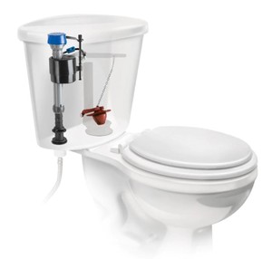 lot 635 image: Fluidmaster PerforMAX Universal High Performance Toilet Fill Valve and 2 in. Flapper Repair Kit