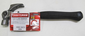 lot 609 image: Craftsman 18 Inch Flex Claw Hammer
