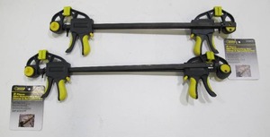 lot 628 image: 4-Pack Steel Grip 2-Inch C-Clamps