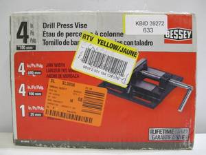 lot 633 image: Bessey 4 in. Drill Press Vise