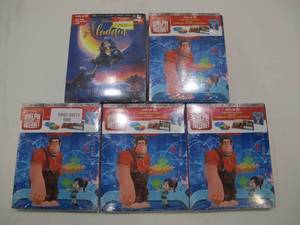 lot 668 image: AladdinWreck It Ralph 4K Blu Ray Target Exclusive - 5 Items