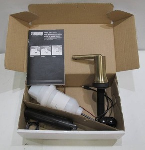 lot 669 image: Delta 72065T Electronic Soap Dispenser Contemporary Soap Dispenser With Touch2O.Xt Technology In Chrome