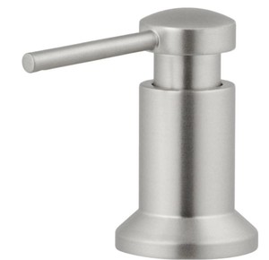 lot 674 image: Moen SoapLotion Dispenser in Spot Resist Stainless (3.13 in.)