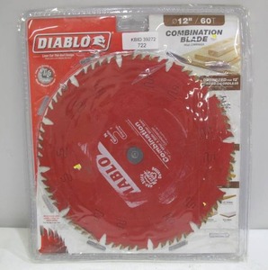 lot 722 image: Diablo 12 in. x 60-Teeth Combination Saw Blade