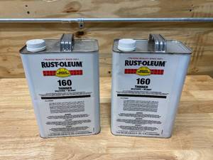 RUST-OLEUM Case of 2-  Paint Thinner, 1 gal, Solvent, 884gL, Used with 9100 Epoxy System