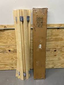 Lot of 2 Wood Support Slats for Bed Frame