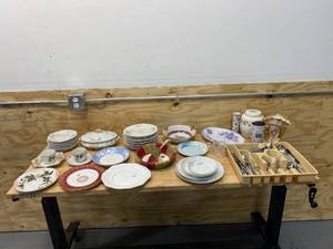 Lot of Various Dishes