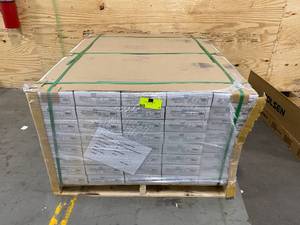 Lot of 40 Cases of- Trinity Mocha 7x48 100% Waterproof Laminate Flooring with pre-attached underlayment (17.96 sf per case)