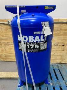KOBALT 80-Gallon Air Compressor Tank (for scrap or repurposing only)