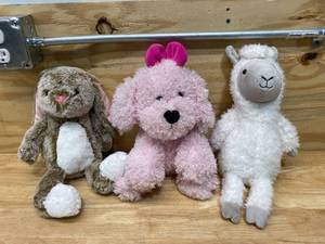 ANIMAL ADVENTURE Lot of 3 Stuffed Animals