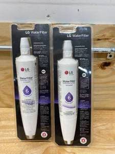 LG Lot of 2-  6-Month Twist-In Refrigerator Water Filter