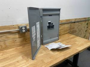 RELIANCE CONTROLS 150-Amp Utility50-Amp Generator Outdoor Manual Transfer Panel