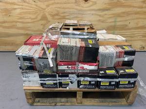 Pallet of Various Anchors