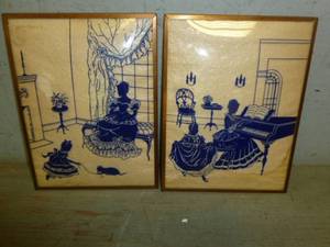 Vintage Silhouette Pictures