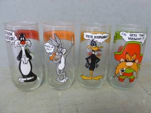 Vintage Character Glasses