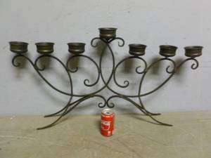 Wrought Iron Candle Display