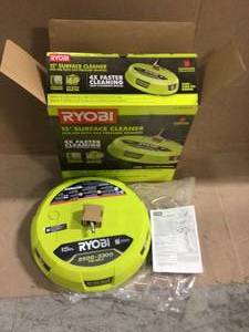 lot 20 image: RYOBI 15 in. 3300 PSI Surface Cleaner for Gas Pressure Washer Customer Returns See Pictures