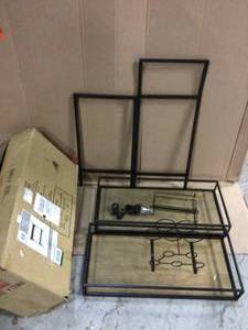 lot 70 image: Gardner Industrial Bar Cart Customer Returns See Pictures