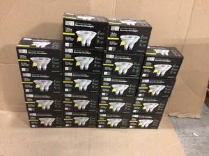 lot 87 image: 120-Watt Equivalent PAR38 LED Motion Sensor Flood Light Bulb Bright White (2-Pack) by KODO Customer Returns See Pictures