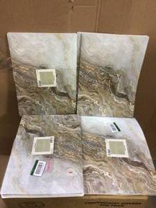 lot 95 image: Taupe Agate 18 in. W x 13 in. L Polypropylene 4-pack Placemat Set Customer Returns See Pictures