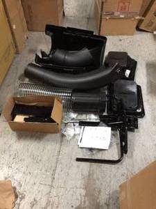 lot 112 image: Original Equipment 50 in. and 54 in. Double Bagger for RZT-L and RZT-S Series Zero Turn Lawn Mowers (2011 thru 2018) by Cub Cadet Customer Returns See Pictures