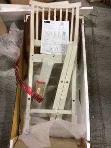 24 in. White Bar Stool Customer Returns See Pictures