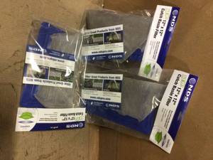 Lot of NDS 12 in. x 12 in. Mesh Drainage Catch Basin Filter Customer Returns See Pictures