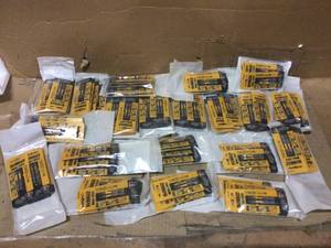 Lot of DEWALT MAXFIT Customer Returns See Pictures