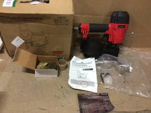 PowerSmart Pneumatic 15-Degree Coil Roofing Naile Customer Returns See Pictures