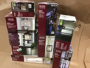 Lot of assorted Lighting Various Models and Conditions Customer Returns See Pictures