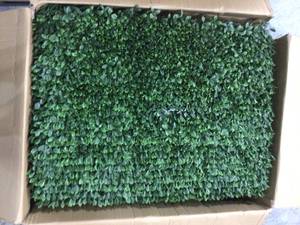 IndoorOutdoor 41 in. Boxwood Artificial Hedge Customer Returns See Pictures