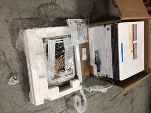 8,000 BTU 115-Volt Smart Window Air Conditioner with WiFi and Remote in White, ENERGY STAR by GE