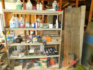 lot 13 image: Five Shelves Full Of Miscellaneous Items