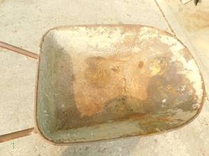 lot 35 image: Vintage Wheel Barrell